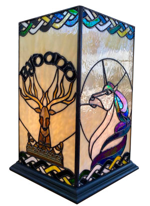 stained glass lamp