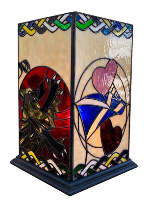 stained glass lamp